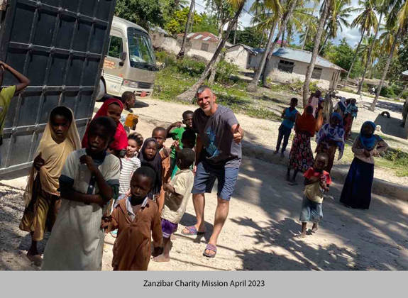 Community outreach during the Opsis Clinical Zanzibar Charity Mission in April 2023